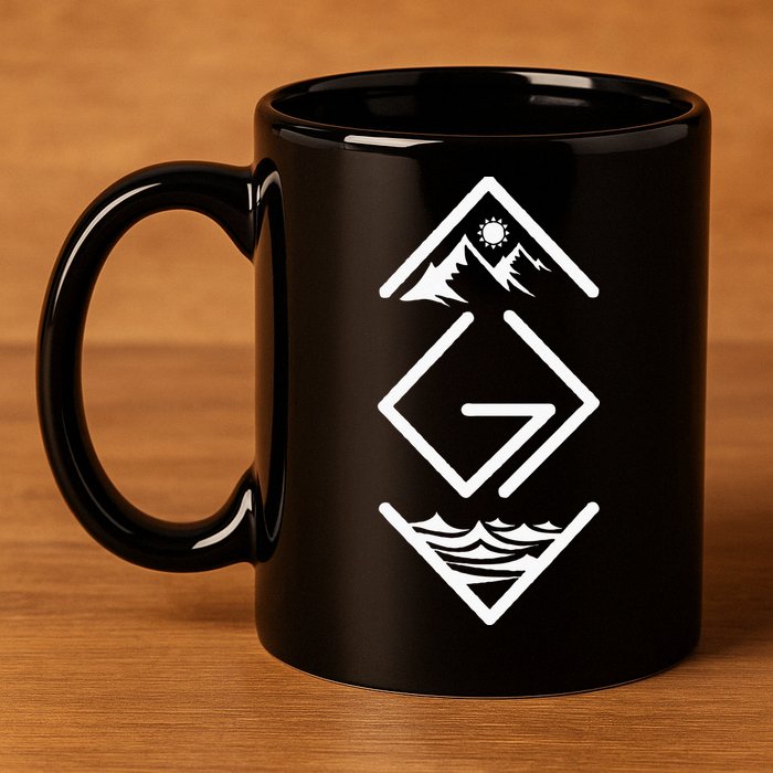 God Is Greater Than The Highs And Lows; Ups And Downs 11oz C Handle Ceramic Mug