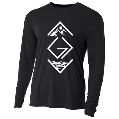 God Is Greater Than The Highs And Lows; Ups And Downs Cooling Performance Long Sleeve Crew