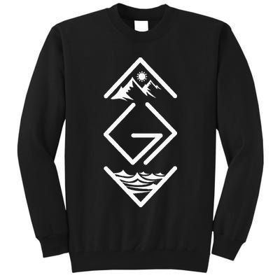 God Is Greater Than The Highs And Lows; Ups And Downs Tall Sweatshirt