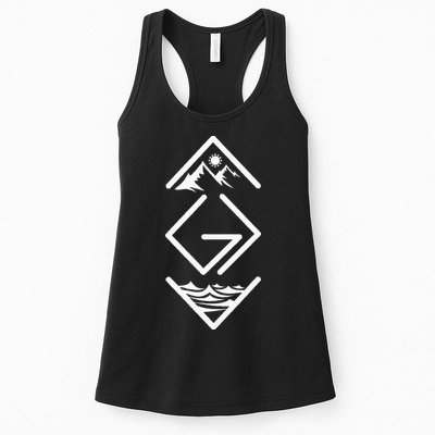 God Is Greater Than The Highs And Lows; Ups And Downs Womens Tank Top