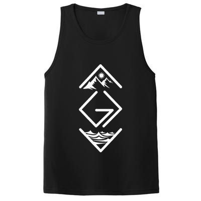 God Is Greater Than The Highs And Lows; Ups And Downs PosiCharge Competitor Tank