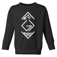 God Is Greater Than The Highs And Lows; Ups And Downs Toddler Sweatshirt