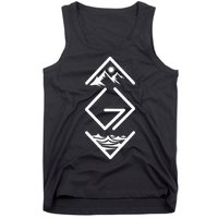 God Is Greater Than The Highs And Lows; Ups And Downs Tank Top