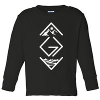 God Is Greater Than The Highs And Lows; Ups And Downs Toddler Long Sleeve Shirt