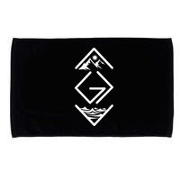 God Is Greater Than The Highs And Lows; Ups And Downs Microfiber Hand Towel