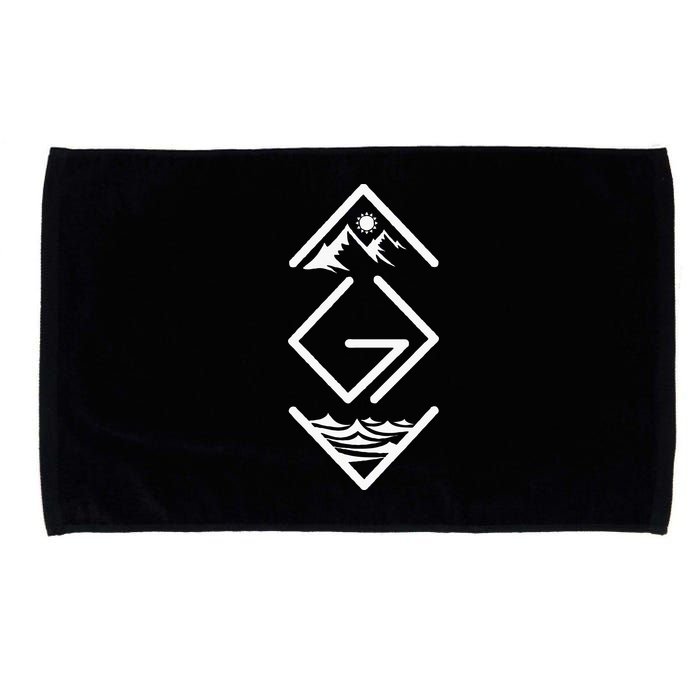 God Is Greater Than The Highs And Lows; Ups And Downs Microfiber Hand Towel