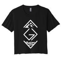 God Is Greater Than The Highs And Lows; Ups And Downs Crop Top