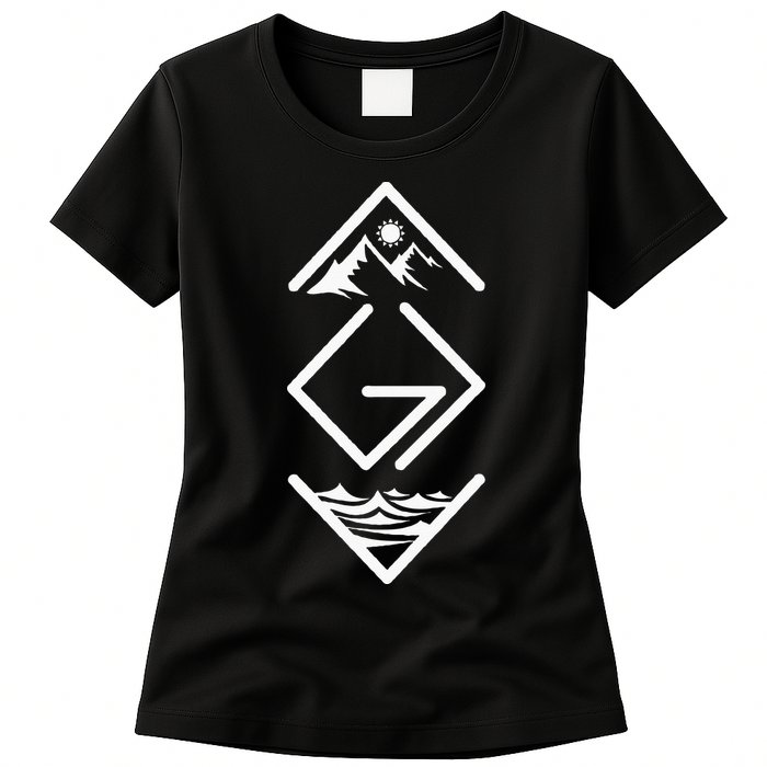 God Is Greater Than The Highs And Lows; Ups And Downs Womens T-Shirt
