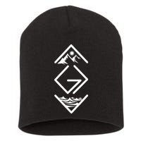 God Is Greater Than The Highs And Lows; Ups And Downs Short Acrylic Beanie