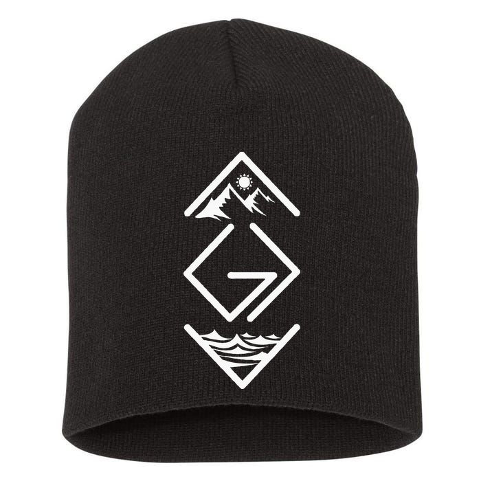 God Is Greater Than The Highs And Lows; Ups And Downs Short Acrylic Beanie