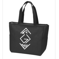 God Is Greater Than The Highs And Lows; Ups And Downs Zip Tote Bag
