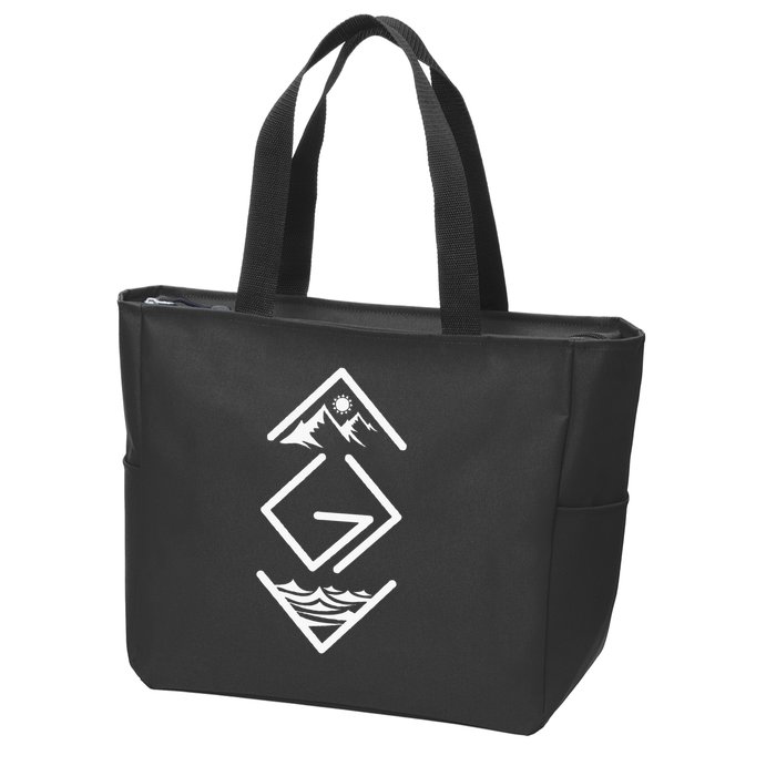 God Is Greater Than The Highs And Lows; Ups And Downs Zip Tote Bag