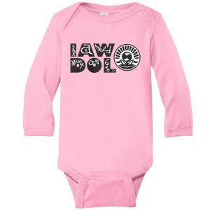 Graffiti Iawdol Baby Long Sleeve Bodysuit