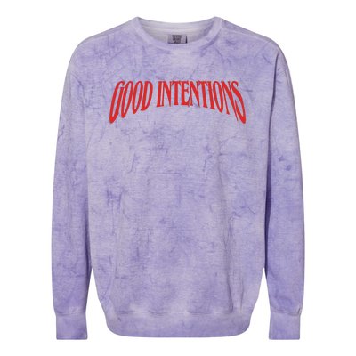 Good Intentions Colorblast Crewneck Sweatshirt