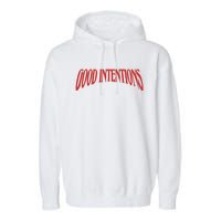 Good Intentions Garment-Dyed Fleece Hoodie