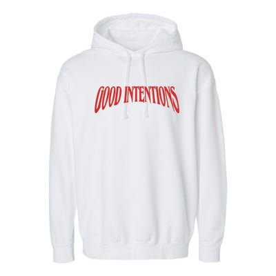 Good Intentions Garment-Dyed Fleece Hoodie