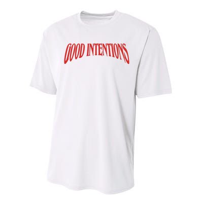 Good Intentions Performance Sprint T-Shirt