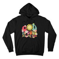 God Is Good All The Time Retro Vintage Floral Christian Hoodie