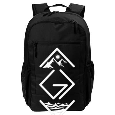 God Is Greater Than The Highs And Lows; Ups And Downs Daily Commute Backpack