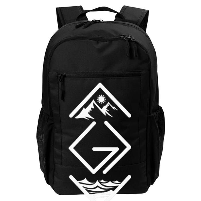 God Is Greater Than The Highs And Lows; Ups And Downs Daily Commute Backpack