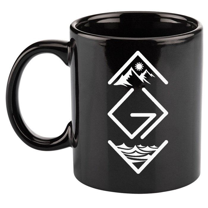 God Is Greater Than The Highs And Lows; Ups And Downs 11oz C Handle Ceramic Mug