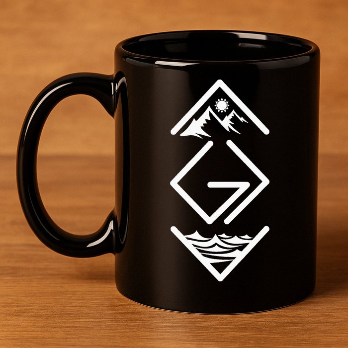 God Is Greater Than The Highs And Lows; Ups And Downs 11oz C Handle Ceramic Mug