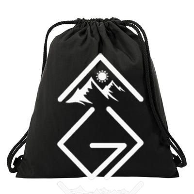 God Is Greater Than The Highs And Lows; Ups And Downs Drawstring Bag