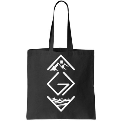 God Is Greater Than The Highs And Lows; Ups And Downs Tote Bag