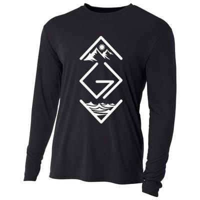 God Is Greater Than The Highs And Lows; Ups And Downs Cooling Performance Long Sleeve Crew