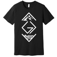 God Is Greater Than The Highs And Lows; Ups And Downs Premium T-Shirt