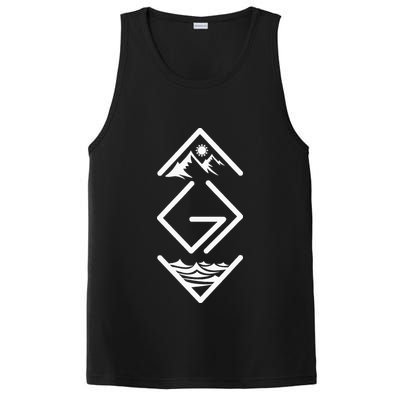 God Is Greater Than The Highs And Lows; Ups And Downs PosiCharge Competitor Tank