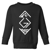 God Is Greater Than The Highs And Lows; Ups And Downs Toddler Sweatshirt