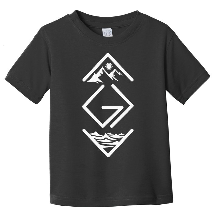 God Is Greater Than The Highs And Lows; Ups And Downs Toddler T-Shirt