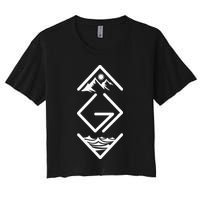 God Is Greater Than The Highs And Lows; Ups And Downs Crop Top