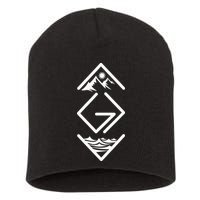 God Is Greater Than The Highs And Lows; Ups And Downs Short Acrylic Beanie