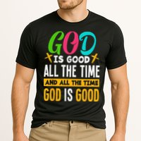 God Is Good All The Time Jesus Christ Christian Gift Cooling Performance Crew T-Shirt