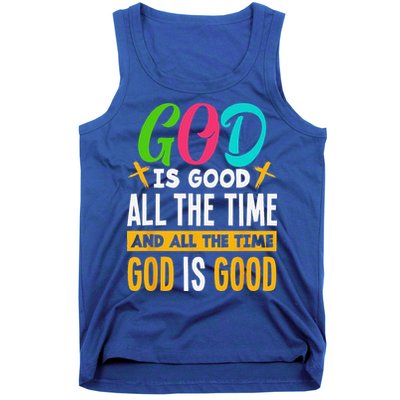 God Is Good All The Time Jesus Christ Christian Gift Tank Top