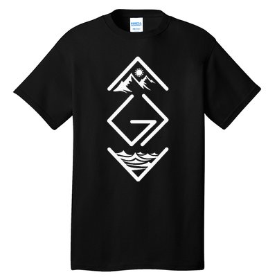 God Is Greater Than The Highs And Lows Ups And Downs Tall T-Shirt