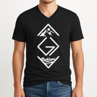 God Is Greater Than The Highs And Lows Ups And Downs V-Neck T-Shirt