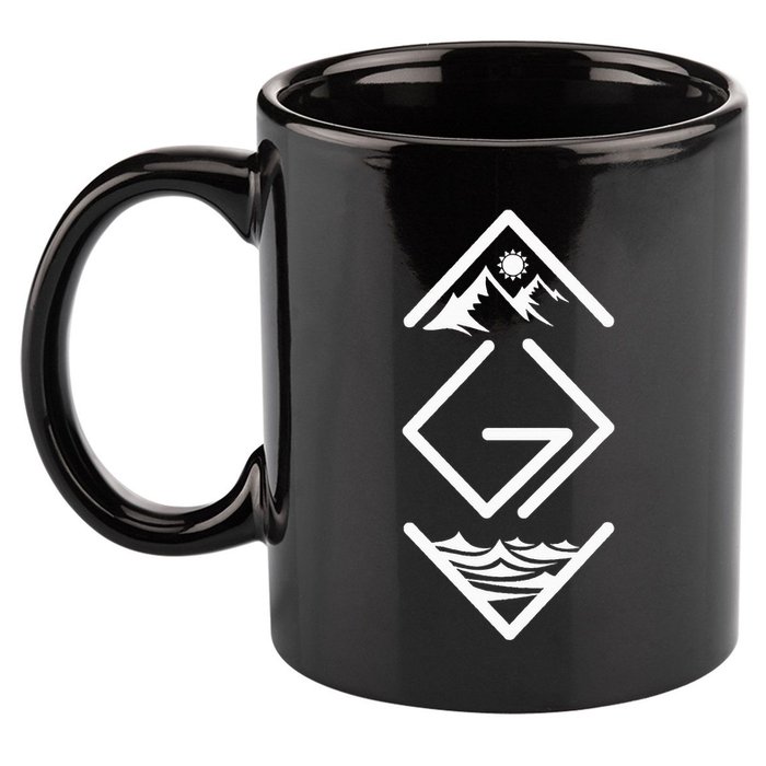God Is Greater Than The Highs And Lows Ups And Downs 11oz C Handle Ceramic Mug