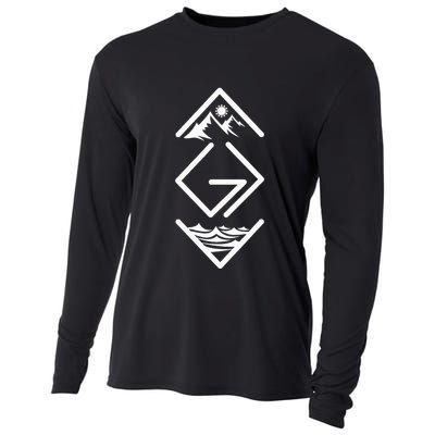 God Is Greater Than The Highs And Lows Ups And Downs Cooling Performance Long Sleeve Crew