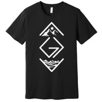 God Is Greater Than The Highs And Lows Ups And Downs Premium T-Shirt