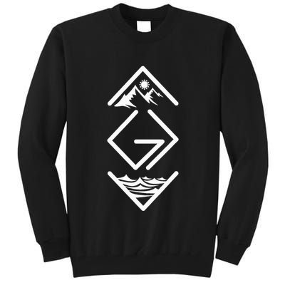 God Is Greater Than The Highs And Lows Ups And Downs Tall Sweatshirt