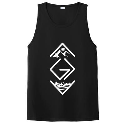 God Is Greater Than The Highs And Lows Ups And Downs PosiCharge Competitor Tank