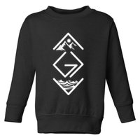 God Is Greater Than The Highs And Lows Ups And Downs Toddler Sweatshirt
