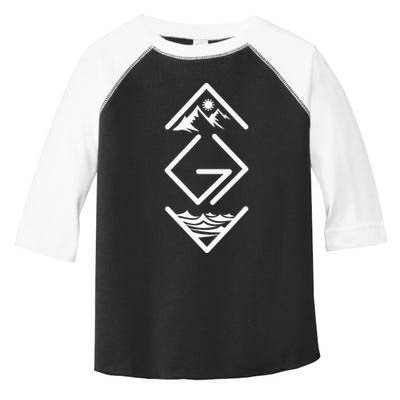 God Is Greater Than The Highs And Lows Ups And Downs Toddler Fine Jersey T-Shirt