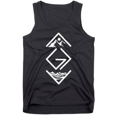 God Is Greater Than The Highs And Lows Ups And Downs Tank Top