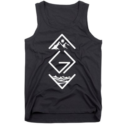 God Is Greater Than The Highs And Lows Ups And Downs Tank Top