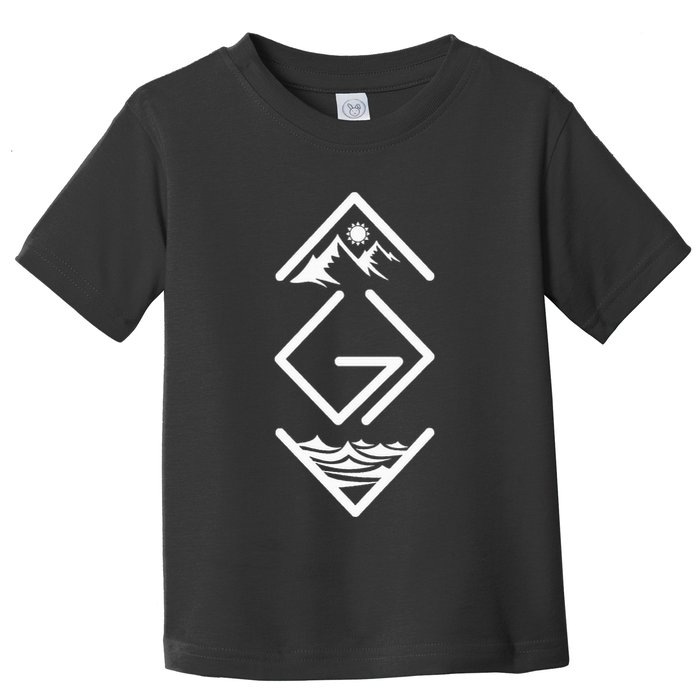 God Is Greater Than The Highs And Lows Ups And Downs Toddler T-Shirt