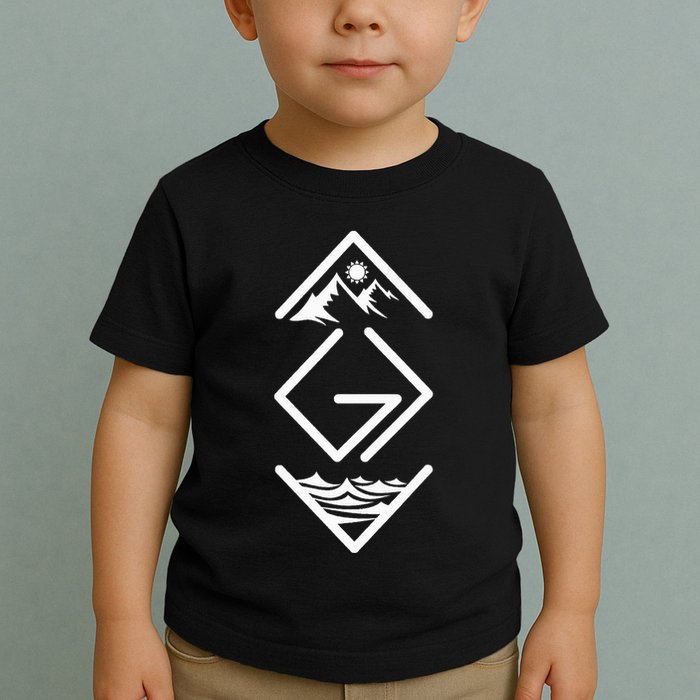 God Is Greater Than The Highs And Lows Ups And Downs Toddler T-Shirt